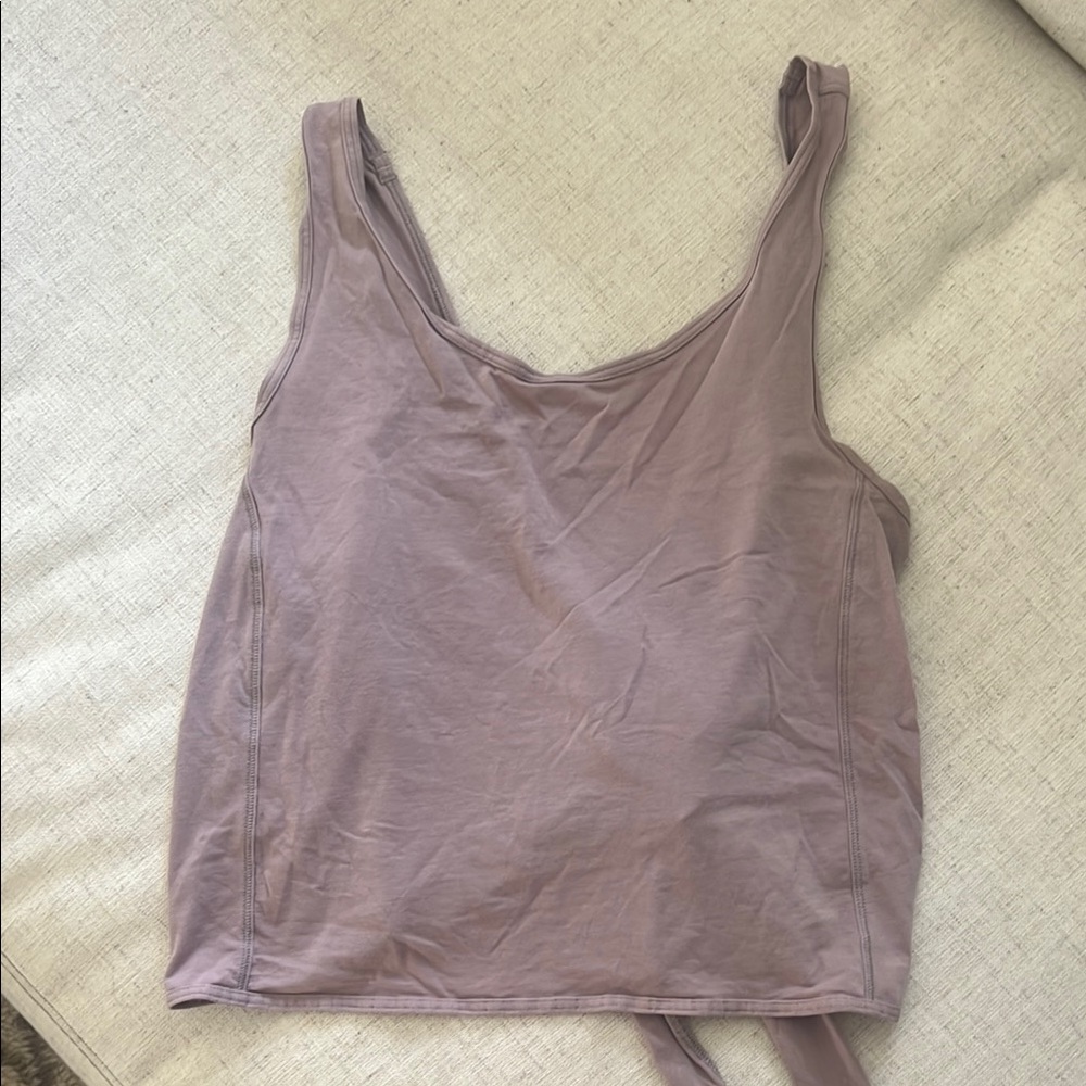 Lululemon Women's Mauve Tank Top